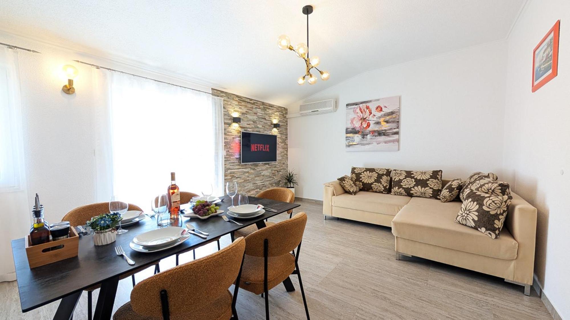 Modern 3Br Apartments In Zadar With Balcony Or Terrace, Free Parking & Ac Extérieur photo
