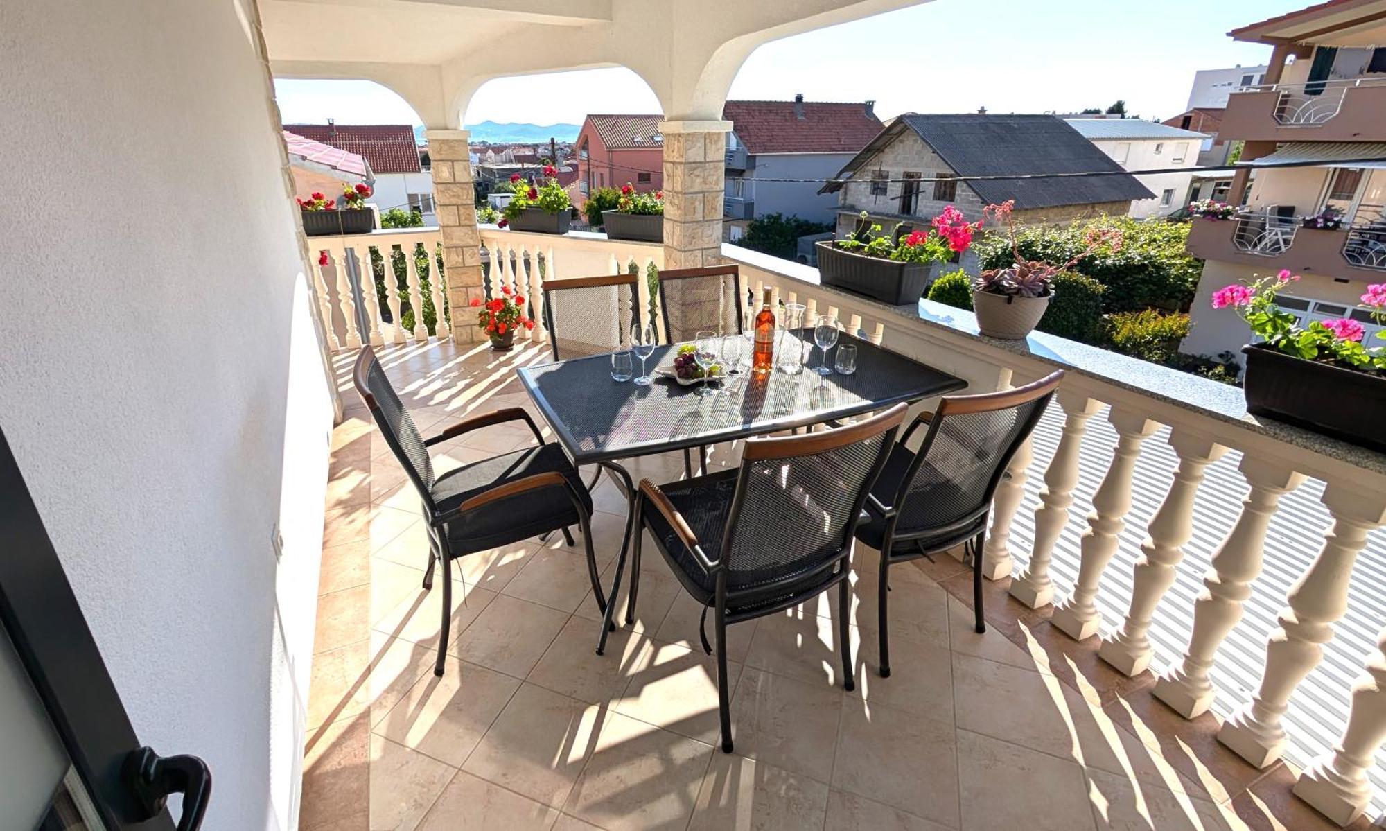 Modern 3Br Apartments In Zadar With Balcony Or Terrace, Free Parking & Ac Extérieur photo