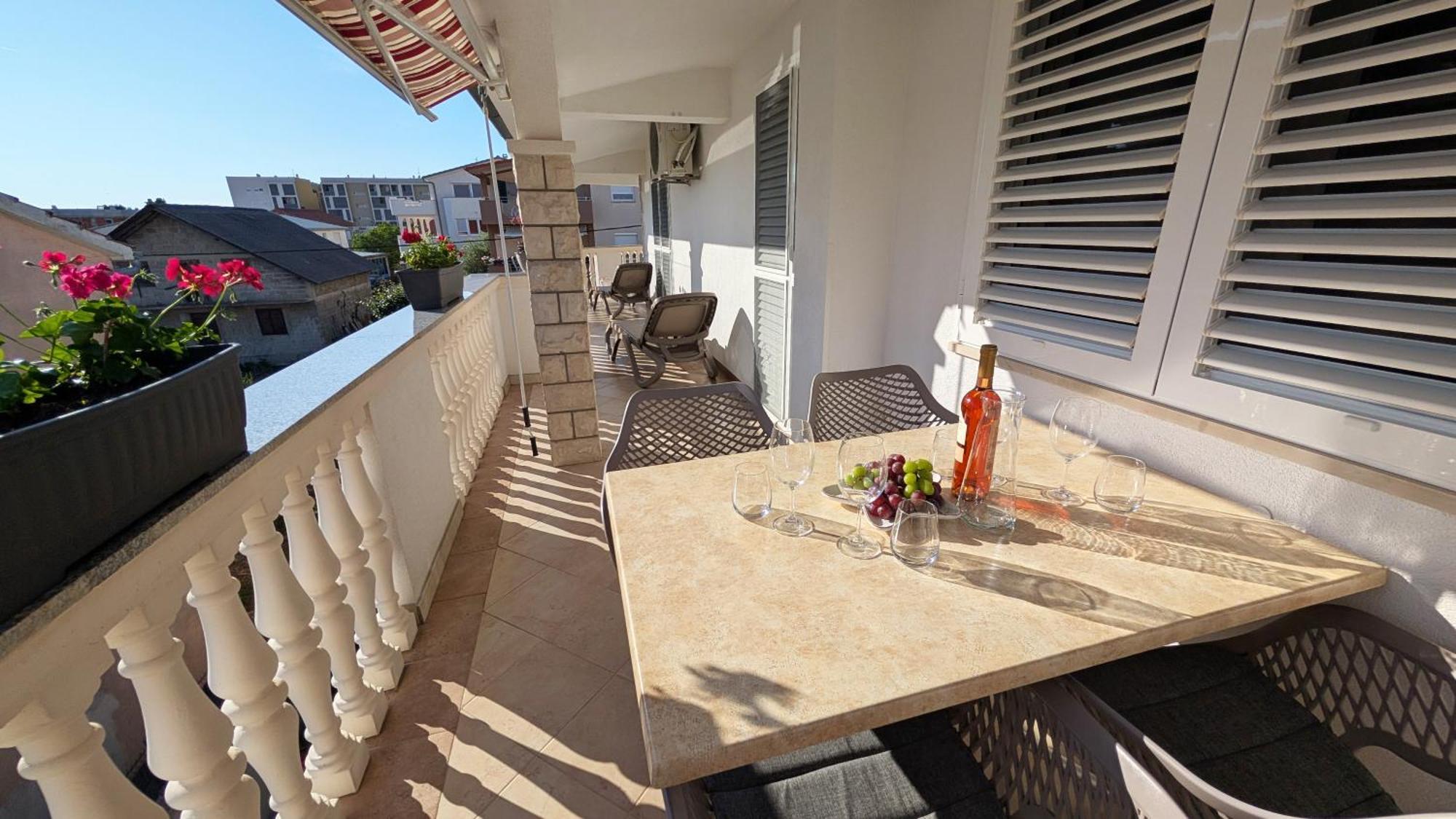 Modern 3Br Apartments In Zadar With Balcony Or Terrace, Free Parking & Ac Extérieur photo